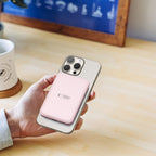 Tech-Protect LifeMag PB10 Išorinė baterija su MagSafe 5000mAh 15W USB-C jungtis - rožinis + USB-C laidas -- Powerbanks