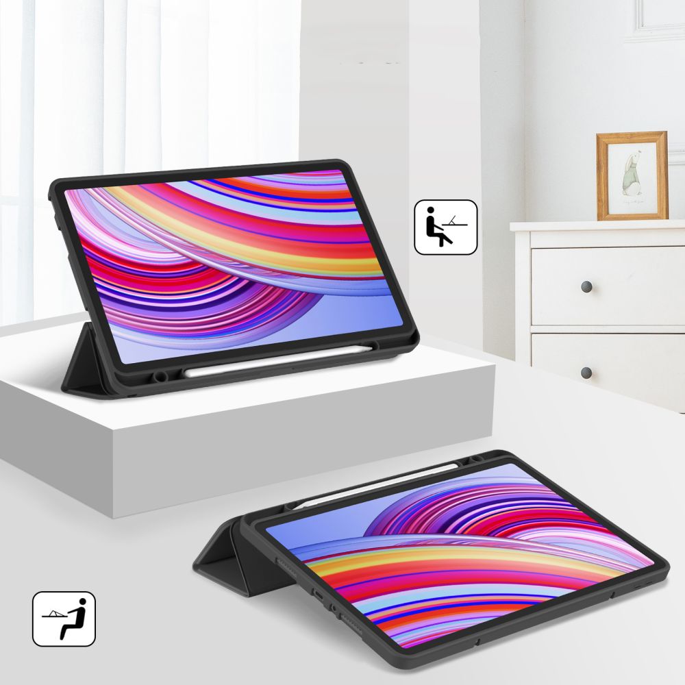 Tech-Protect SC Pen dėklas Xiaomi Redmi Pad Pro 12.1 – juodas -- Xiaomi Redmi Pad Pro