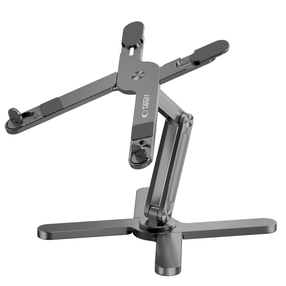 Tech-Protect ULS200 universali stovas nešiojamiesiems kompiuteriams iki 16" - pilka -- Laptop Stands