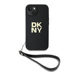 DKNY dėklas su riešo dirželiu iPhone 14/15/13 – juodas -- iPhone 14