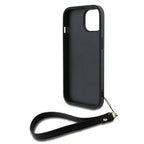 DKNY dėklas su riešo dirželiu iPhone 14/15/13 – juodas -- iPhone 14