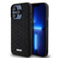 DKNY 3D Rubber dėklas iPhone 15 Pro Max – juodas