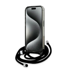 Karl Lagerfeld MagSafe dėklas iPhone 15 Pro Max – juodas