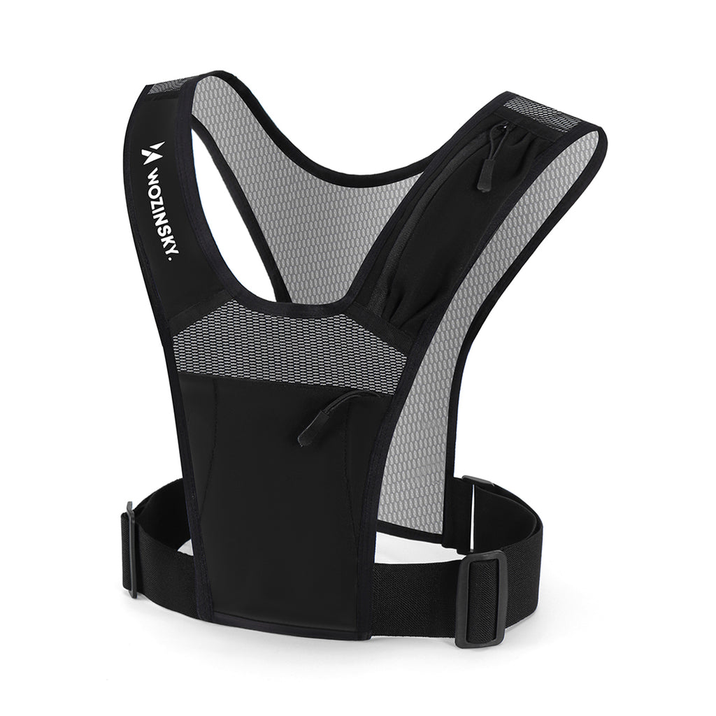 Wozinsky WKDB1 Atspindintis bėgimo liemenė - Juoda -- Uncategorized