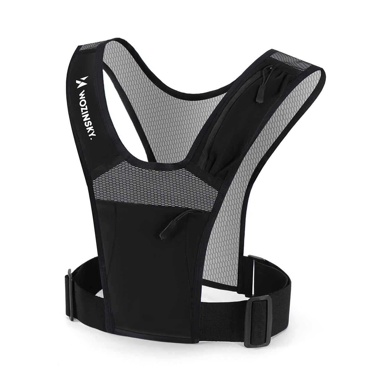 Wozinsky WKDB1 Atspindintis bėgimo liemenė - Juoda -- Uncategorized