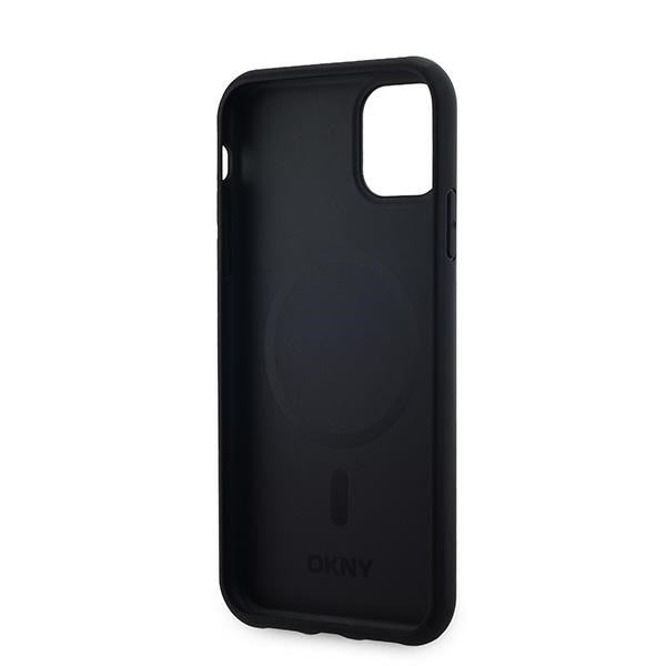 DKNY MagSafe dėklas iPhone 11/XR – juodas -- iPhone 11