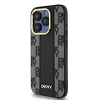 DKNY MagSafe dėklas iPhone 15 Pro Max – juodas