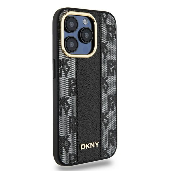 DKNY MagSafe dėklas iPhone 15 Pro Max – juodas