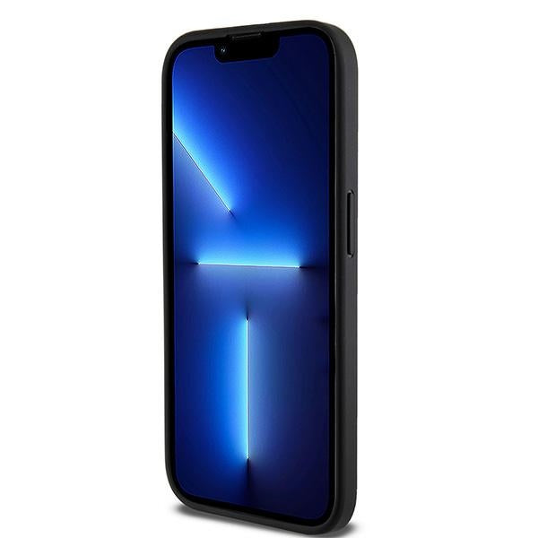 DKNY MagSafe dėklas iPhone 15 Pro Max – juodas