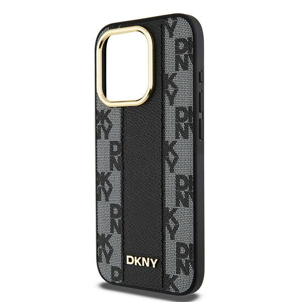 DKNY MagSafe dėklas iPhone 15 Pro Max – juodas