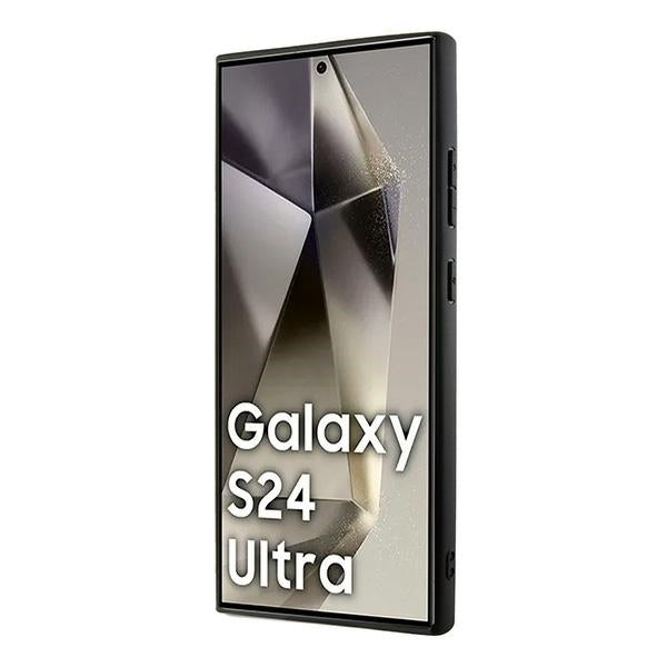 DKNY odinis MagSafe dėklas Galaxy S24 Ultra – juodas