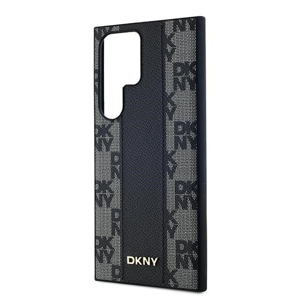 DKNY odinis MagSafe dėklas Galaxy S24 Ultra – juodas