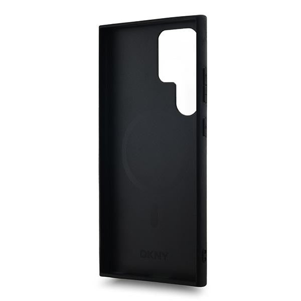 DKNY odinis MagSafe dėklas Galaxy S24 Ultra – juodas