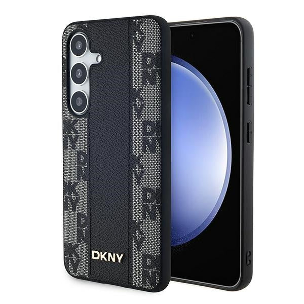 DKNY MagSafe dėklas Samsung Galaxy S24+ – juodas Pirmasis paveikslėlis