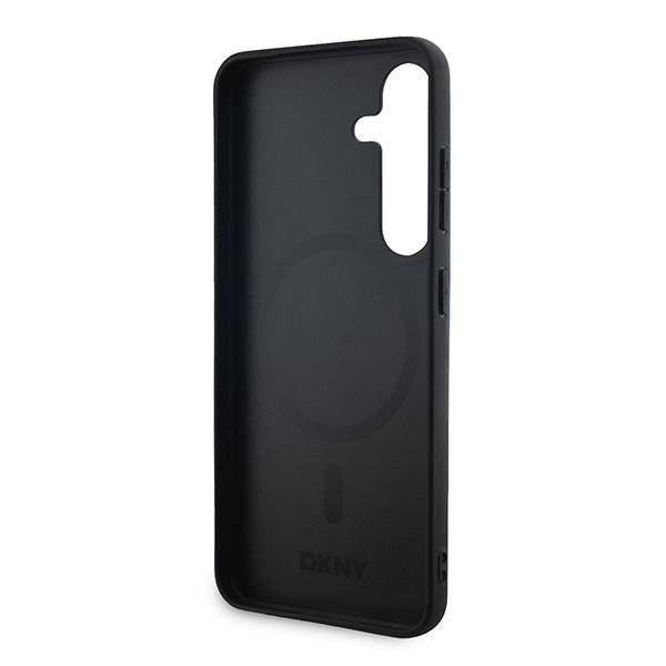 DKNY MagSafe dėklas Samsung Galaxy S24+ – juodas