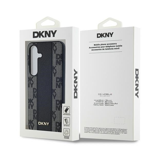 DKNY MagSafe dėklas Samsung Galaxy S24+ – juodas