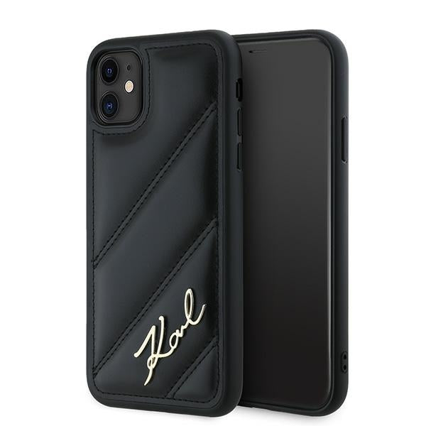 Karl Lagerfeld dėklas iPhone 11 / XR – juodas -- iPhone 11