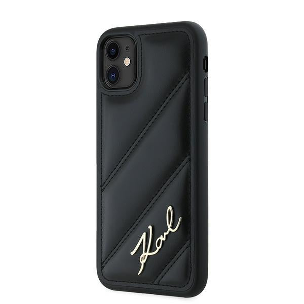 Karl Lagerfeld dėklas iPhone 11 / XR – juodas -- iPhone 11