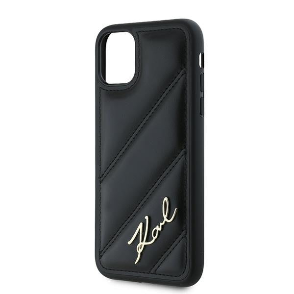Karl Lagerfeld dėklas iPhone 11 / XR – juodas -- iPhone 11
