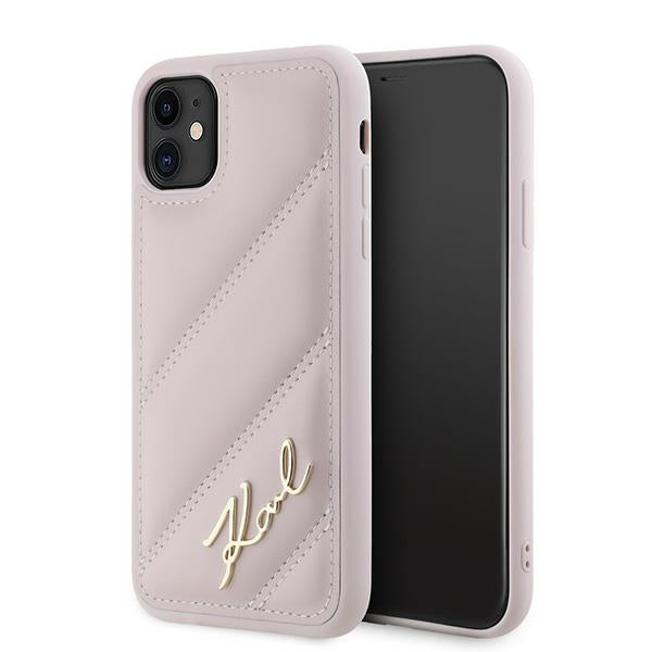 Karl Lagerfeld dėklas iPhone 11/XR – rožinis -- iPhone 11