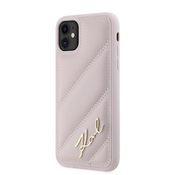 Karl Lagerfeld dėklas iPhone 11/XR – rožinis -- iPhone 11