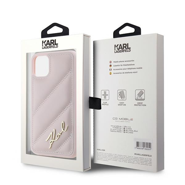 Karl Lagerfeld dėklas iPhone 11/XR – rožinis -- iPhone 11