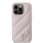 Karl Lagerfeld dėklas iPhone 14 Pro – rožinis