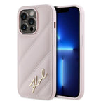 Karl Lagerfeld dėklas iPhone 14 Pro Max – rožinis