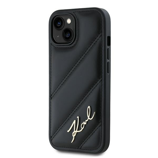 Karl Lagerfeld dėklas iPhone 15/14 Plus – juodas