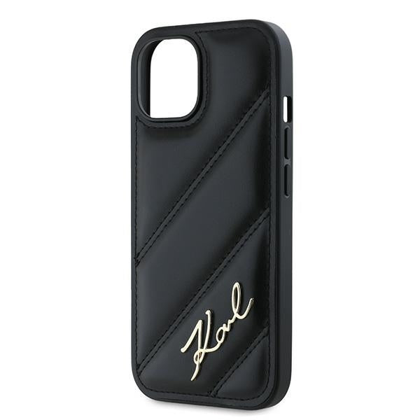 Karl Lagerfeld dėklas iPhone 15/14 Plus – juodas