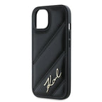 Karl Lagerfeld dėklas iPhone 15/14 Plus – juodas