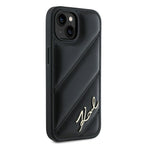 Karl Lagerfeld dėklas iPhone 15/14/13 (6,1") – juodas