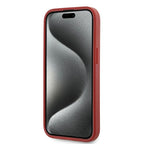Karl Lagerfeld dėklas iPhone 15/14/13 6.1 – raudonas