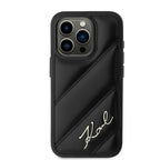 Karl Lagerfeld dėklas iPhone 15 Pro Max – juodas