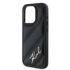 Karl Lagerfeld dėklas iPhone 15 Pro Max – juodas