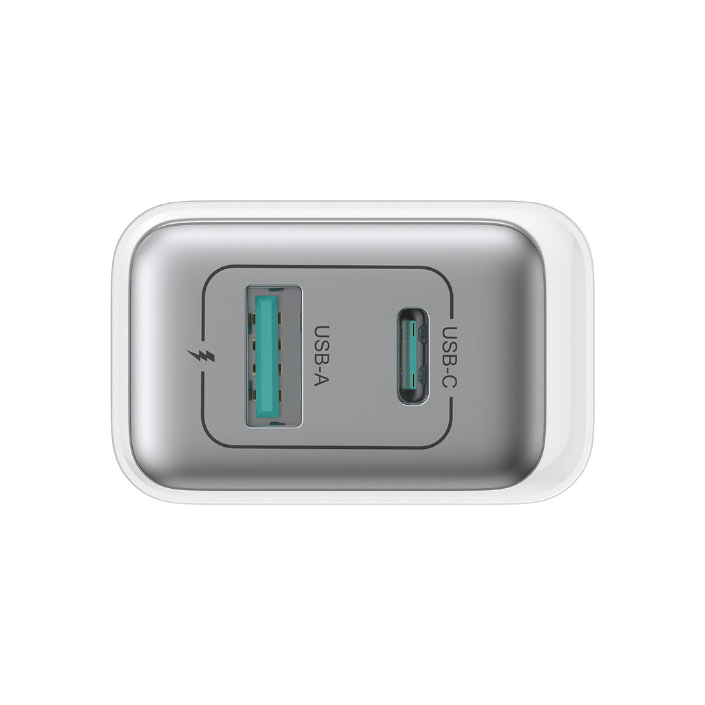 Joyroom JR-TCF15 tinklo įkroviklis USB-C / USB-A 30W - baltas