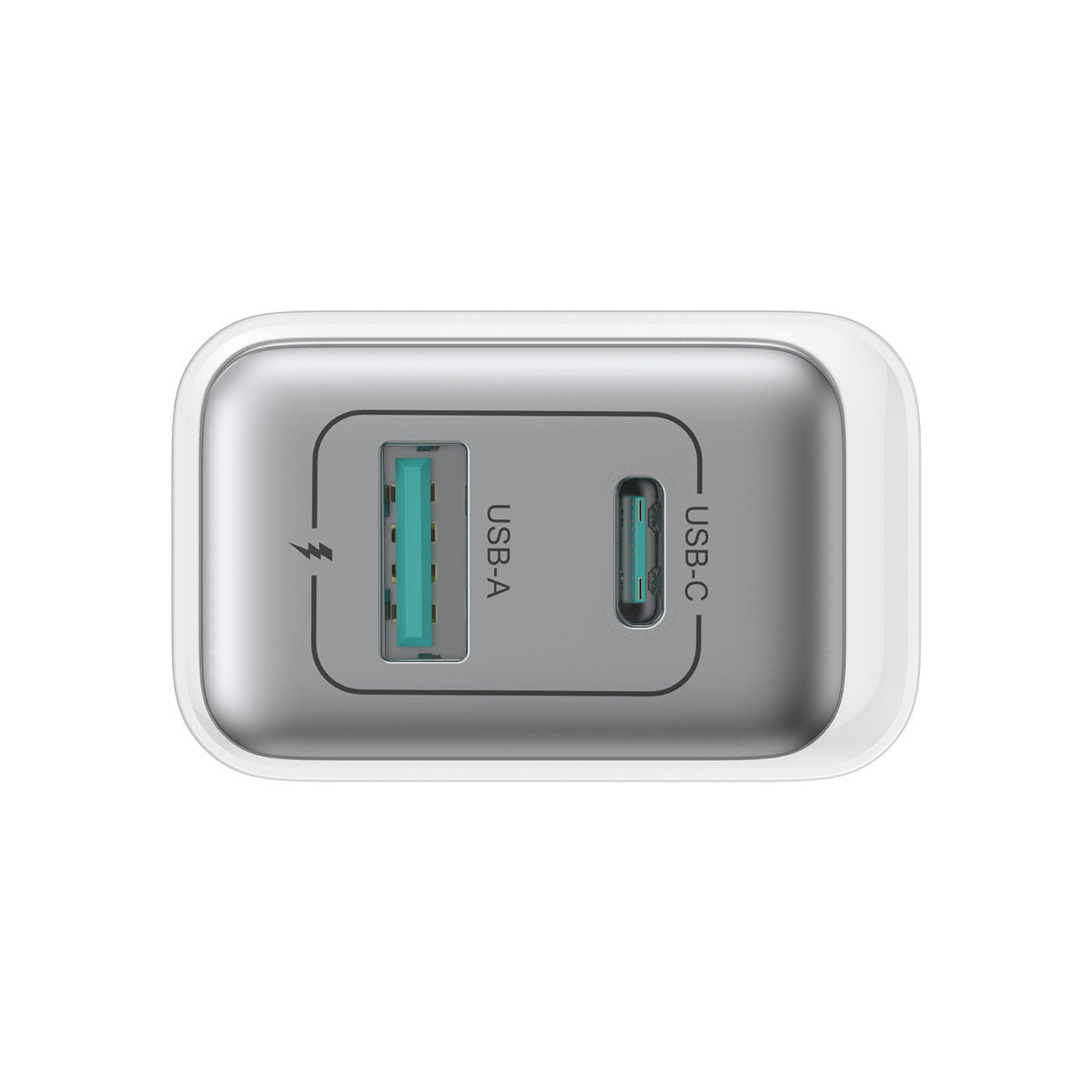 Joyroom JR-TCF15 tinklo įkroviklis USB-C / USB-A 30W - baltas