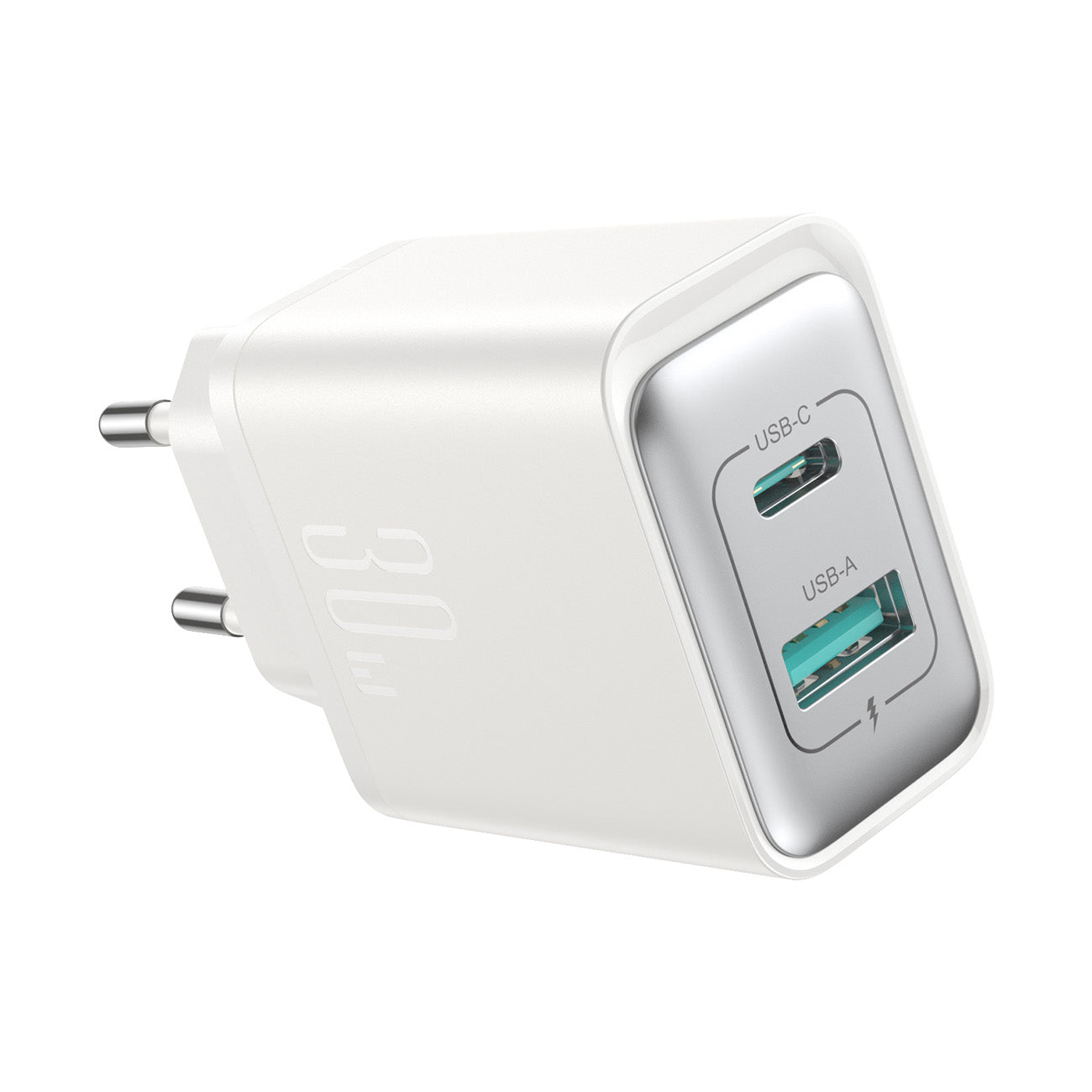 Joyroom JR-TCF15 tinklo įkroviklis USB-C / USB-A 30W - baltas