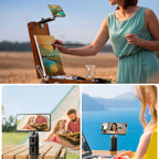 Joyroom JR-ZS413 magnetinis kelioninis stovas 4.7-7.0" telefonui, juodas
