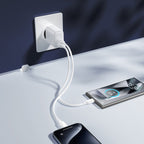 Joyroom JR-TCF21 tinklo įkroviklis USB-C / USB-A 20W PD / QC 3.0 - baltas