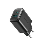 Joyroom JR-TCF13 tinklo įkroviklis USB-C / USB-A 25W SFC / PPS / PD - juodas
