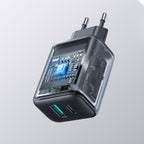 Joyroom JR-TCF13 tinklo įkroviklis USB-C / USB-A 25W SFC / PPS / PD - juodas