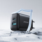 Joyroom JR-TCF13 tinklo įkroviklis USB-C / USB-A 25W SFC / PPS / PD - juodas