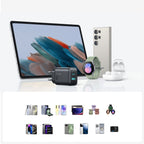 Joyroom JR-TCF13 tinklo įkroviklis USB-C / USB-A 25W SFC / PPS / PD - juodas