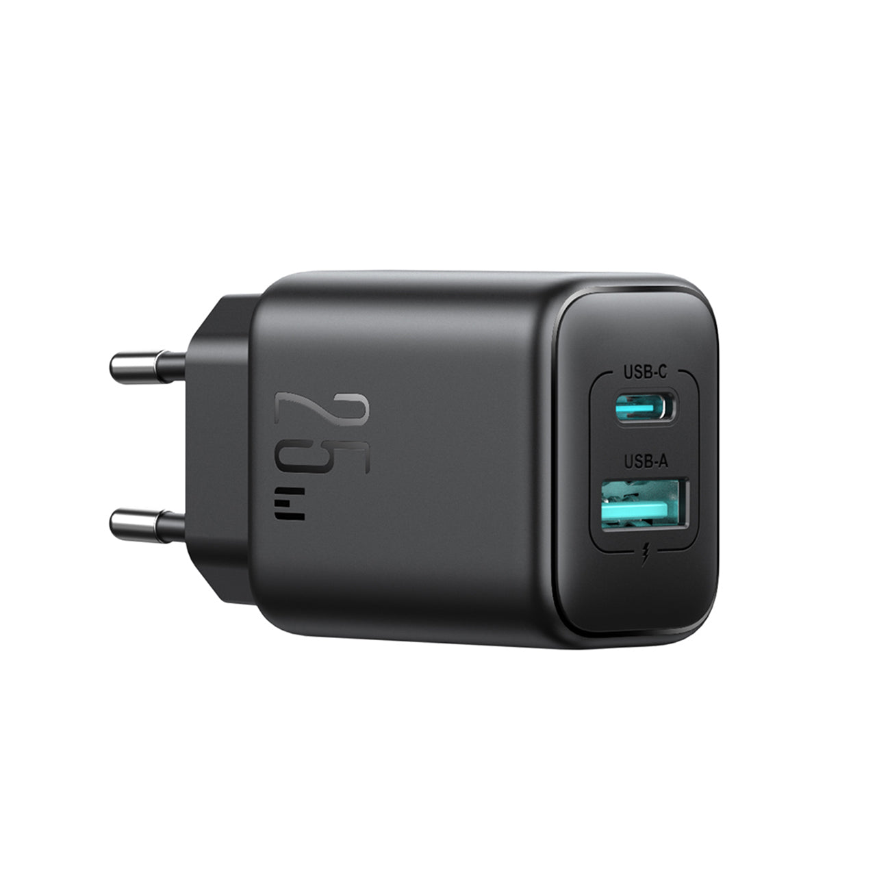 Joyroom JR-TCF13 tinklo įkroviklis USB-C / USB-A 25W SFC / PPS / PD - juodas