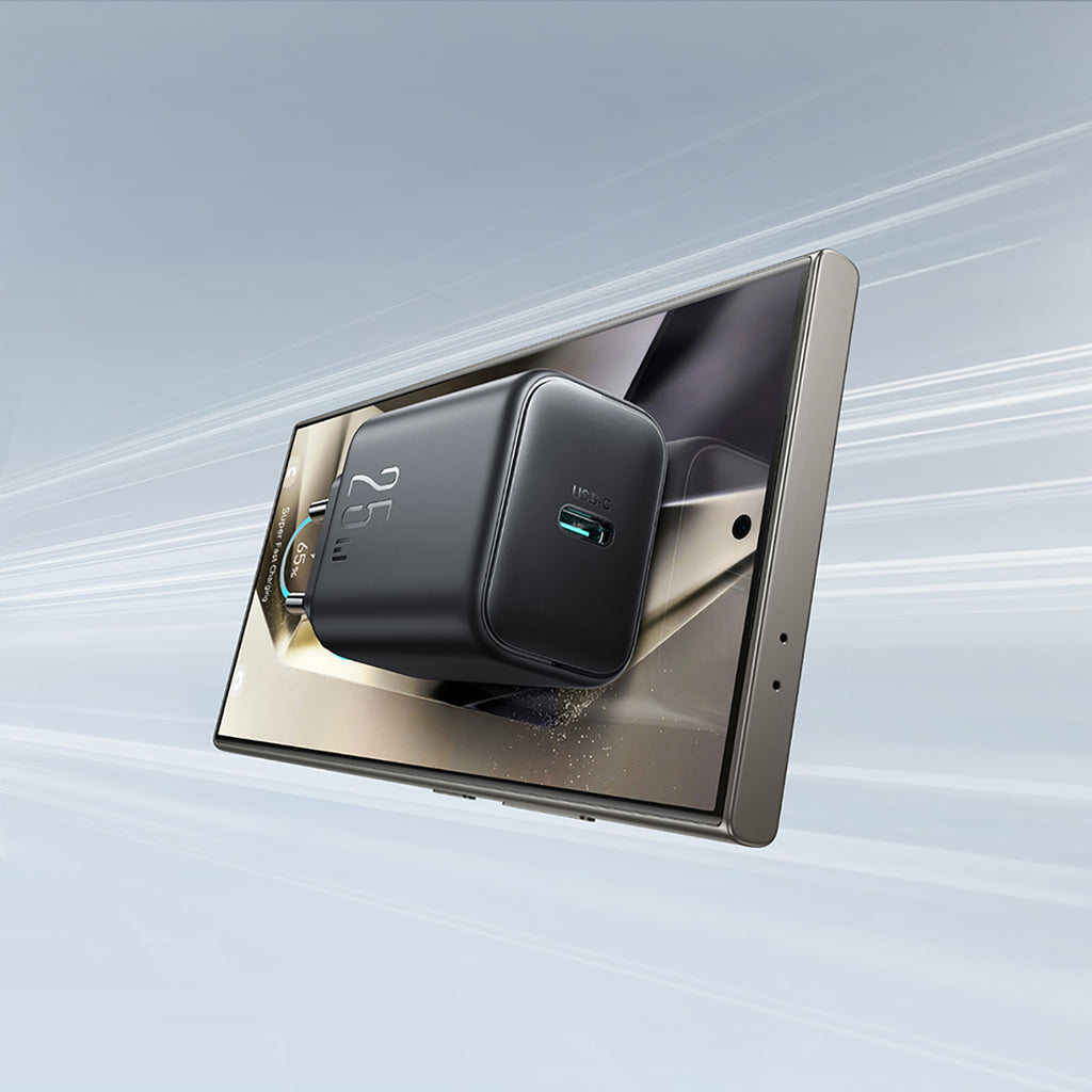 Joyroom JR-TCF23 tinklo įkroviklis USB-C 25W SFC / PPS / PD - juodas