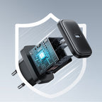 Joyroom JR-TCF23 tinklo įkroviklis USB-C 25W SFC / PPS / PD - juodas + USB-C / USB-C laidas 1m