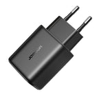 Joyroom JR-TCF23 tinklo įkroviklis USB-C 25W SFC / PPS / PD - juodas + USB-C / USB-C laidas 1m