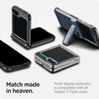 Spigen Glas.TR EZ Fit grūdintas stiklas Galaxy Z Flip 6 (2 vnt.)