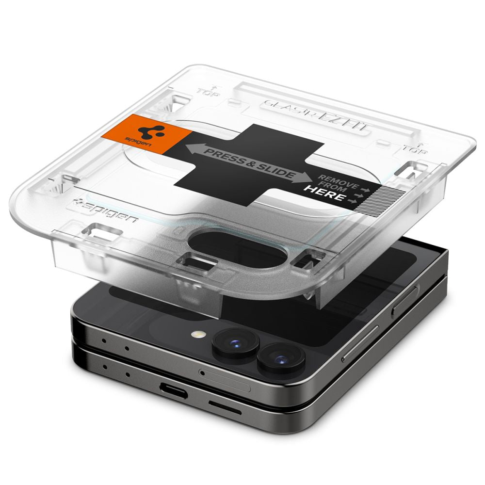 Spigen Glas.TR EZ Fit grūdintas stiklas Galaxy Z Flip 6 (2 vnt.)